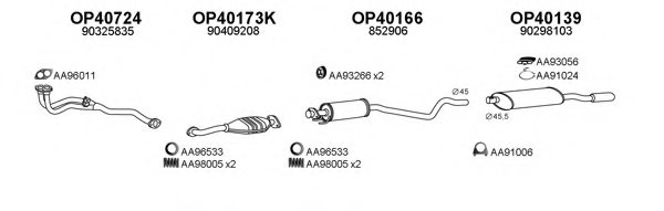 VENEPORTE 770138 Exhaust System